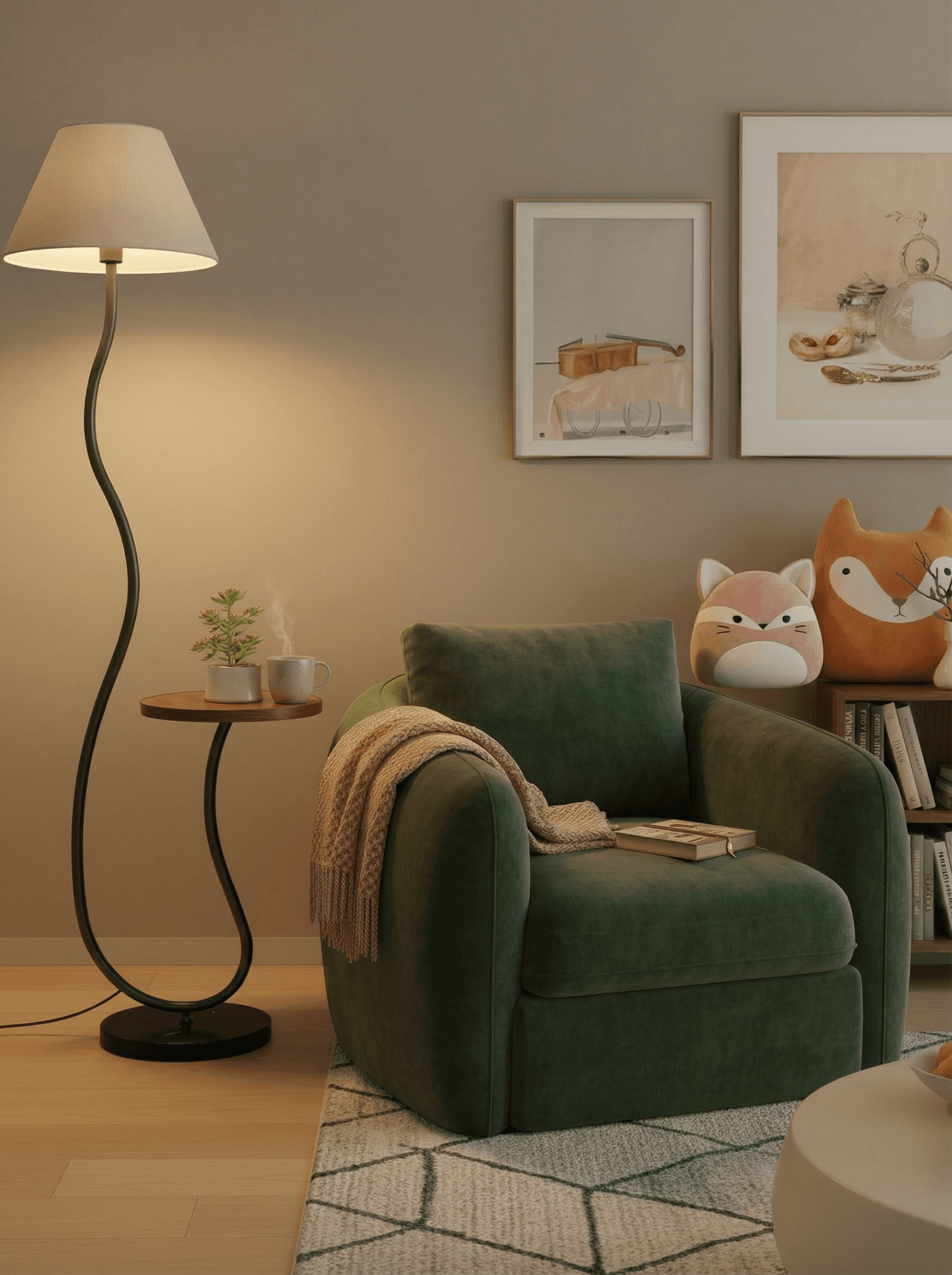 Smart Zigzag Floor Lamp